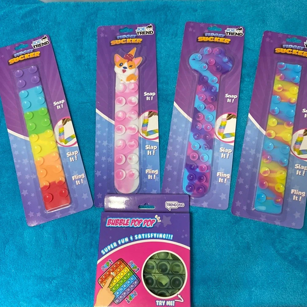 Fidget Suckers and Bubble Pop Pop